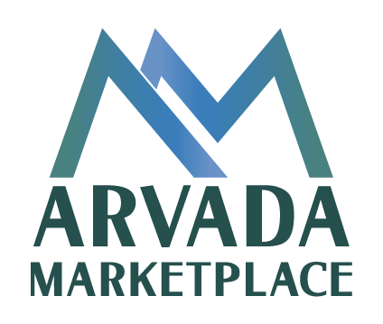 Arvada Marketplace logo.